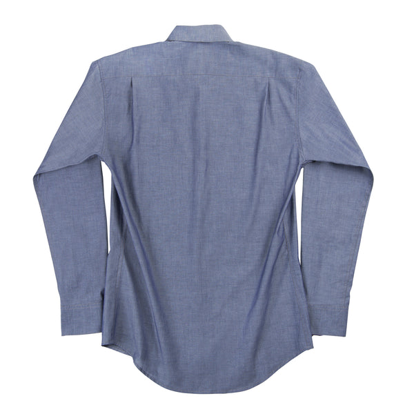 Slim Button Down - Dark Chambray