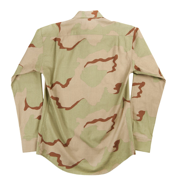 Slim Button Down - Camouflage